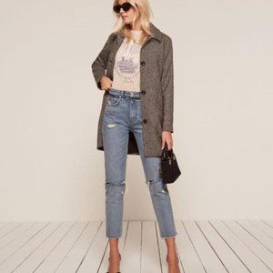 Reformation "Julia" High-Rise Cigarette Jean SZ 26